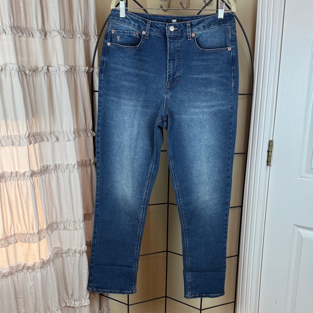 Frye Blue Denim Jeans Size 10